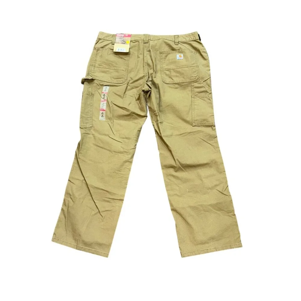 Carhartt Original Fit Straight Leg Crawford Pant 16 Short Tan High Rise Cargo‎